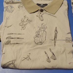 Givenchy golfer decorated golf shirt